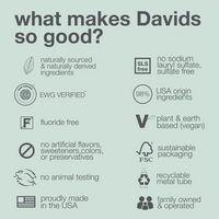 *NEW* Davids Premium Toothpaste - Peppermint