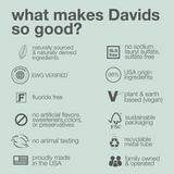 *NEW* Davids Premium Toothpaste - Peppermint