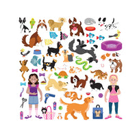 Melissa & Doug Spiral-Bound Puffy Sticker Activity Book - Pet Place