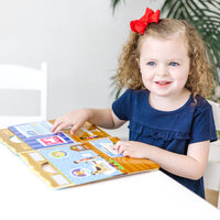 Melissa & Doug Spiral-Bound Puffy Sticker Activity Book - Pet Place