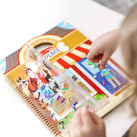Melissa & Doug Spiral-Bound Puffy Sticker Activity Book - Pet Place