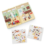 Melissa & Doug Spiral-Bound Puffy Sticker Activity Book - Pet Place