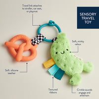 Itzy Ritzy Itzy Pal Plush & Teether - Parker the Pickle