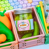 *NEW* Kawaii Slime Company Shimmery Pickle Clear Slime
