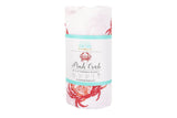 *COMING SOON* Little Hometown Muslin Swaddle Blanket - Pink Crab