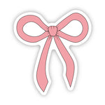 Big Moods Pink Bow Vinyl Sticker