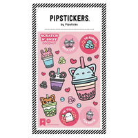 *COMING SOON* Pipsticks Scratch & Sniff Pipstickers - Bubbly Best-Teas (Coconut)