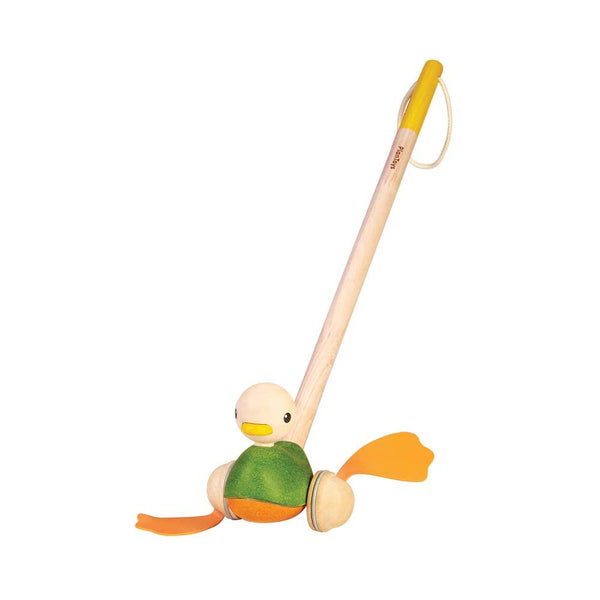 *NEW* Plan Toys Push Along Duck