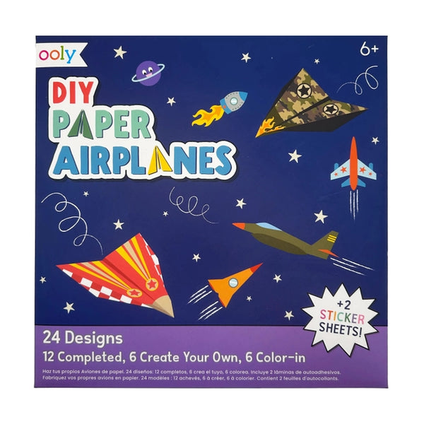 Ooly DIY Paper Airplane Activity Kit