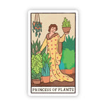 Big Moods 'Princess of Plants' Tarot Card Vinyl Sticker