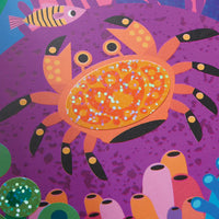 *COMING SOON* Mudpuppy Ocean Life Sticker Sparkle Poster Activity Kit