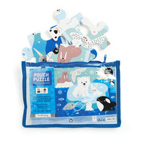 *NEW* Mudpuppy Arctic Friends 12-Piece Pouch Puzzle