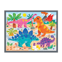 *NEW* Mudpuppy Mighty Dinosaurs 12-Piece Pouch Puzzle