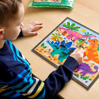 *NEW* Mudpuppy Mighty Dinosaurs 12-Piece Pouch Puzzle
