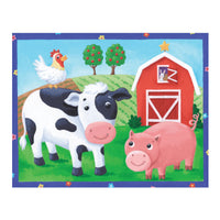 *NEW* Mudpuppy On The Farm 12-Piece Pouch Puzzle