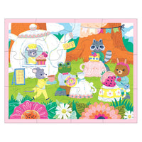 *NEW* Mudpuppy Tea Party 12-Piece Pouch Puzzle