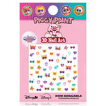 *NEW* Piggy Paint 3-D Nail Art Stickers - SuperKitties