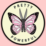 Tender Ghost 'Pretty Powerful' Vinyl Sticker