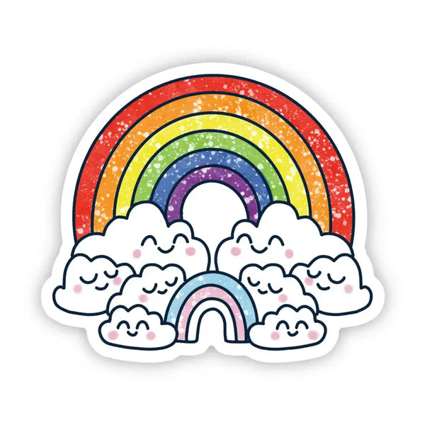 Big Moods Pride Rainbows Vinyl Sticker