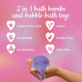 *COMING SOON* Two Sisters Spa Enchanted Princess Surprise Bubble Bath Bomb