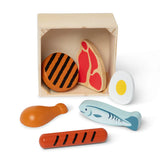 *NEW* Melissa & Doug Food Groups Wooden Play Food - Protein