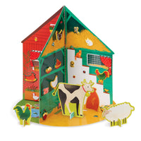 *NEW* Puffy Sticker 3D Playhouse - Around the Barn