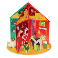 *NEW* Puffy Sticker 3D Playhouse - Around the Barn