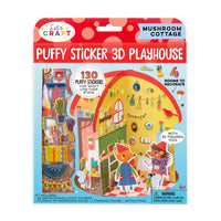 *NEW* Puffy Sticker 3D Playhouse - Mushroom Cottage
