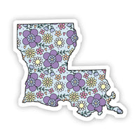 Big Moods Louisiana Colorful Vinyl Stickers