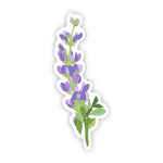 Big Moods Purple Flower Vinyl Sticker