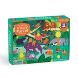 *NEW* Mudpuppy Scratch & Sniff 60 Piece Puzzle: Fruity Jungle