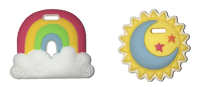 *FINAL SALE* Silli Chews Rainbow & Sun Mini Teether 2-Pack
