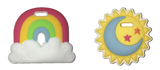 *FINAL SALE* Silli Chews Rainbow & Sun Mini Teether 2-Pack