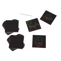 Melissa & Doug Scratch Art Rainbow Mini Notes - 8 pk