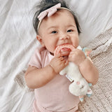 Itzy Ritzy Ritzy Rattle Pal Plush Rattle with Teether - Unicorn