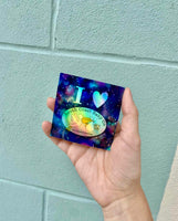 I Heart South Coast Baby Co Holographic Sticker