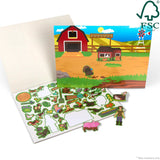 Melissa & Doug Reusable Sticker Pad - Farm