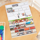 Melissa & Doug Reusable Sticker Pad - Vehicles
