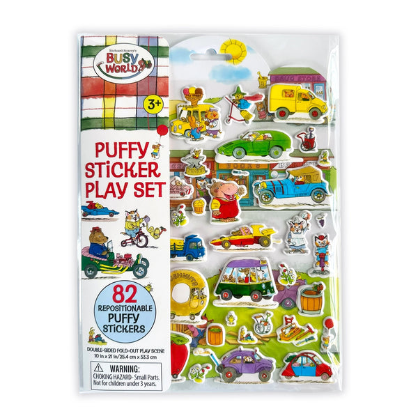 *NEW* Richard Scarry's Busy World® Puffy Sticker Play Set