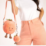 *NEW* Jellycat Amuseables Peach Shoulder Bag (LIMIT 1)