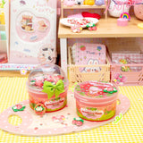 *NEW* Kawaii Slime Company Strawberry Fields Forever Glitter Signature Dome™ Slime
