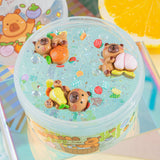 *NEW* Kawaii Slime Company Capybara Fruit Spa Signature Dome™ Slime