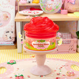 *NEW* Kawaii Slime Company Strawberry Fields Forever Glitter Signature Dome™ Slime