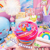 *NEW* Kawaii Slime Company A'lotl Friends Butter Signature Dome™ Slime