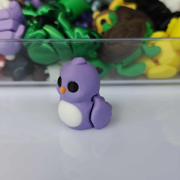 *NEW* Ruby's Dragons Tiny 3D Printed Bird Fidgets