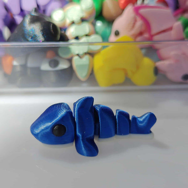 *NEW* Ruby's Dragons Tiny 3D Printed Shark Fidgets