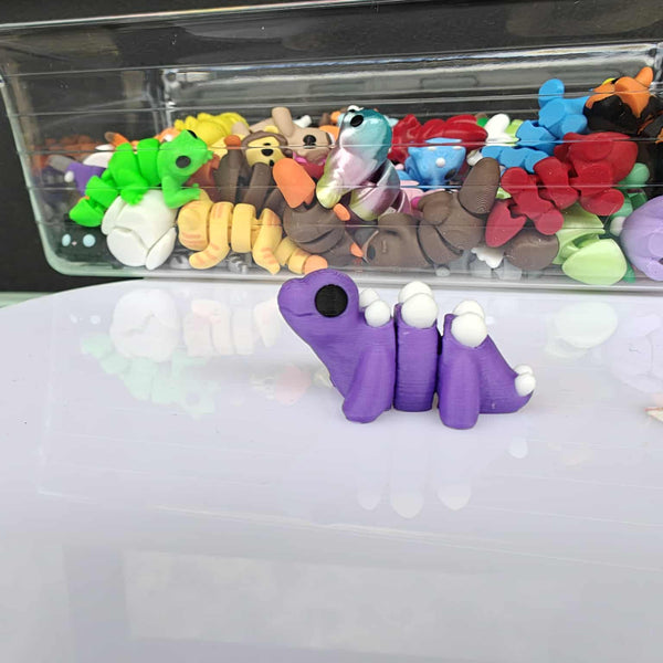 *NEW* Ruby's Dragons Tiny 3D Printed Stegosaurus Fidgets