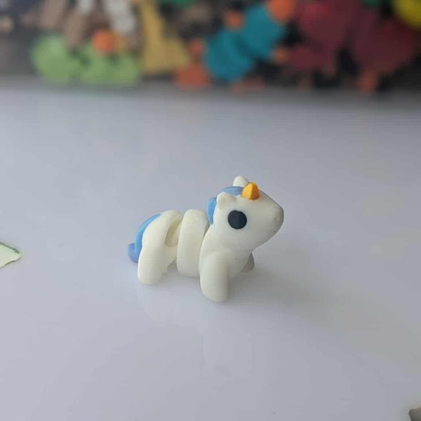 *NEW* Ruby's Dragons Tiny 3D Printed Unicorn Fidgets
