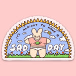 Tender Ghost 'Sad Day' Vinyl Sticker
