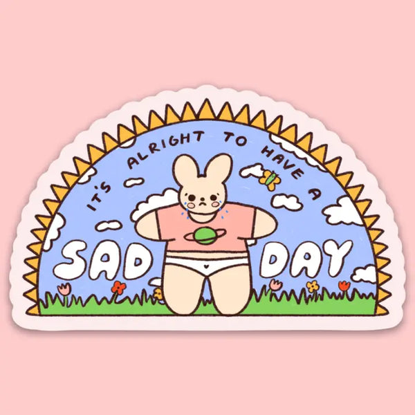 Tender Ghost 'Sad Day' Vinyl Sticker